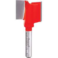 Router Bit - Double Flute Straight Bit, 1" Dia., 3/4" H, 2" L, 1/4" Shank Air Extreme Inc.