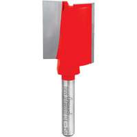 Router Bit - Double Flute Straight Bit, 1" Dia., 3/4" H, 2-9/16" L, 1/4" Shank Air Extreme Inc.