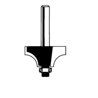 Fraise &agrave; baguette, 5/8" dia., 1/4" tige Air Extreme Inc.