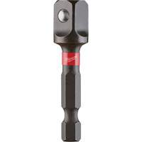 Shockwave Impact Driver Socket Adapter, 1/4" Drive Size, 3/8" Male Size, Ball, 1-7/8" L Air Extreme Inc.