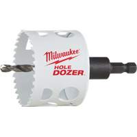 Hole Dozer Hole Saw with Arbor, 2-1/2", 1-5/8" Depth of Cut, Bi-Metal Air Extreme Inc.