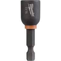 Shockwave Impact Duty Nut Driver, 1/4" Tip, 7/16" Drive, 1-7/8" L, Magnetic Air Extreme Inc.