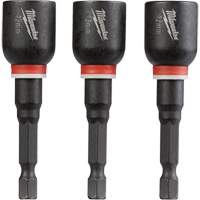 Shockwave Impact Duty Nut Driver, 1/4" Tip, 12 mm Drive, 2-9/16" L, Magnetic Air Extreme Inc.
