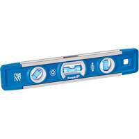 True Blue&reg; Torpedo Level, 9" L, Aluminum, 3 Vials, Magnetic Air Extreme Inc.