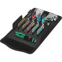 Kraftform Kompakt 100 Screw Driving set 52-PC, 6-1/32" L, Plastic Handle Air Extreme Inc.