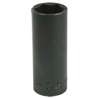 Socket, Impact, 3/4", 3/8" Drive, 6 Points, Deep Air Extreme Inc.