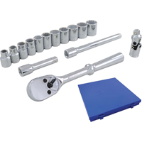 Jeu de douilles et accessoires, 15 Mcx, Prise de 3/8" Air Extreme Inc.