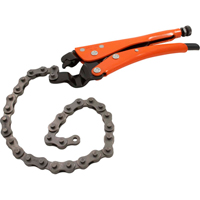Locking Chain Clamp Pliers, 10" Length, Omnium Grip Air Extreme Inc.