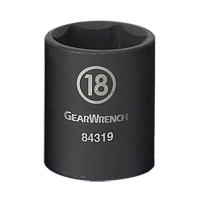 Socket, Impact, 11 mm, 3/8" Drive, 6 Points Air Extreme Inc.