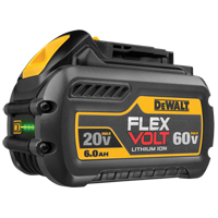 FlexVolt Battery, Lithium-Ion, 60 V, 6 A Air Extreme Inc.