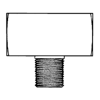 Jonction En T&eacute; M&acirc;le, Laiton, 1/8" Air Extreme Inc.