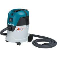 L Class Push & Clean Compact Dust Extractor, Wet-Dry, 1.34 HP, 6.6 US Gal. (25 Litres) Air Extreme Inc.