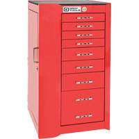 Armoire compl&eacute;mentaire gauche de s&eacute;rie Pro+, 8 tiroirs, 19" la x 19" p x 36-1/2" h, Rouge Air Extreme Inc.