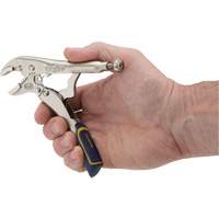 Fast Release Locking Pliers with Wire Cutter, 5" Length, Curved Jaw Air Extreme Inc.
