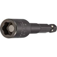 Lobular Nutsetter, 1/4" Tip, 1/4" Drive, 2-9/16" L, Magnetic Air Extreme Inc.