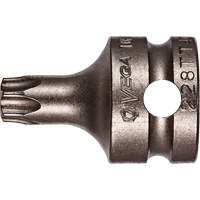 Socket Bit, Torx&reg; Tamper, 25 x 1" L, 3/8" Drive Air Extreme Inc.