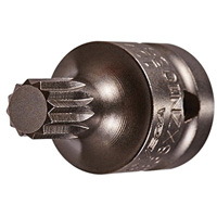 Embout &agrave; ins&eacute;rer, Triple carr&eacute;, 6 x 1-1/2" lo, Prise 1/2" Air Extreme Inc.