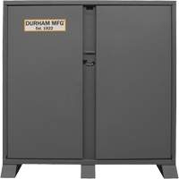 Armoire de rangement avec tablettes pour le chantier, Acier, 47,5 pi³, Gris Air Extreme Inc.