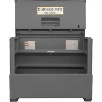 Boîte de rangement pour le chantier, style piano, 60-1/2" la x 34-3/4" p x 49-3/8" h, Gris Air Extreme Inc.