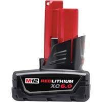 Bloc-piles M12 Redlithium XC 6.0, Lithium-ion, 12 V, 6 Ah Air Extreme Inc.