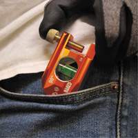 ACCU-BEND Level, 2.5" L, Aluminum, 1, Non-Magnetic Air Extreme Inc.