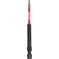 Shockwave Impact Duty Screwdriver Bit, Torx, T-10 Tip, 1/4" Drive Size, 3-1/2" Length Air Extreme Inc.