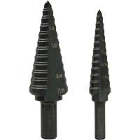 Step Bit Set, 1/8"/3/16" - 1/2"/7/8"  Air Extreme Inc.
