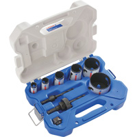 Plumber Bi-Metal Hole Saw Set, 9 Pieces Air Extreme Inc.