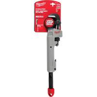 Cheater Adaptable Pipe Wrench, 2-1/2" Jaw Capacity, 18"/11"/24" Long Air Extreme Inc.