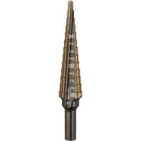 Step Drill Bit, 1/8"/#1 - 1/2"/#1 , 1/32" Increments, High Speed Cobalt Air Extreme Inc.