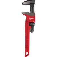 Smooth Jaw Pipe Wrench, 2-5/8" Jaw Capacity, 12" Long, Powder Coated Finish, Ergonomic Handle Air Extreme Inc.