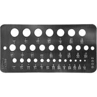 Drillco&reg; Fractional Sizes Drill Gauge Air Extreme Inc.