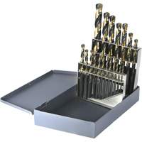 Drillco&reg; Metric Jobber Length Drill Bit Set, 19 Pieces, High Speed Steel Air Extreme Inc.