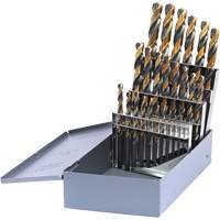 Drillco&reg; Metric Jobber Length Drill Bit Set, 25 Pieces, High Speed Steel Air Extreme Inc.