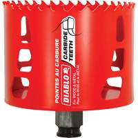 Wood & Metal Hole Saw, 3-1/2", 2-3/8" Depth of Cut, Carbide Air Extreme Inc.