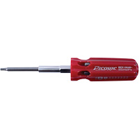 Hex-Calibre Metric Multi-Bit Screwdriver, Plastic Handle Air Extreme Inc.