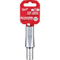 Douille SAE avec c&ocirc;t&eacute;s Four Flats, 3/8", Prise 1/2", 6 pans, Profond Air Extreme Inc.