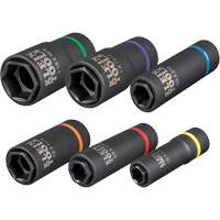 2-in-1 6-Piece Socket Set, 6 Pcs, Impact, Deep Air Extreme Inc.