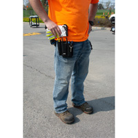 Lineman's Tool Pouch, Multiple Tool Holder, Leather, 3 Pockets Air Extreme Inc.