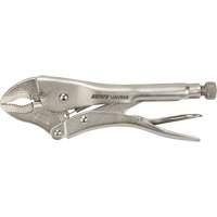 Locking Pliers with Wire Cutter, 10" Length, Curved Jaw Air Extreme Inc.