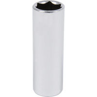 Chrome Socket, 9/16", 3/8" Drive, 6 Points, Deep Air Extreme Inc.