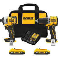 Ensemble combin&eacute; Atomic &agrave; deux outils sans fil et sans balais, Lithium-ion, 20 V Air Extreme Inc.