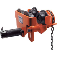 SGT Series Heavy-Duty Geared Trolley, 10000 lbs. (5 tons) Capacity, 4-1/2" - 8-1/32" Air Extreme Inc.