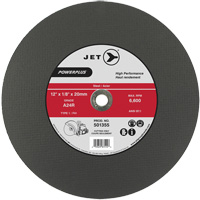 A24R PowerPlus Cut-Off Wheel, 12" x 1/8", 20 mm Arbor, Type 1, 6600 RPM Air Extreme Inc.