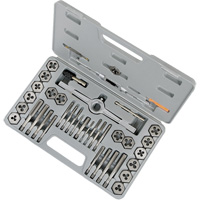 TD40A Premium SAE Alloy Tap & Die Set, 40 Pieces Air Extreme Inc.