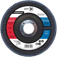 Flap Discs - Steel/Stainless Steel Application, 6" x 7/8", Type 29, Z40 Grit, Zirconium Air Extreme Inc.