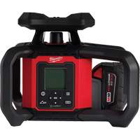 Ensemble de niveau au laser rotatif ext&eacute;rieur rouge &agrave; double pente M18 avec r&eacute;cepteur & t&eacute;l&eacute;commande, 4000' (1219,2 m) Air Extreme Inc.