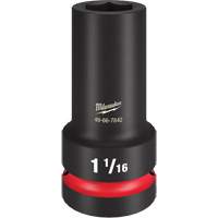 Douille &agrave; paroi extra mince Shockwave Impact Duty, Chocs, 1-1/16", Prise 1", 6 pans, Profond Air Extreme Inc.