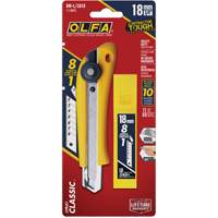 Heavy-Duty Utility Knife with Replacement Blades, 18 mm, Stainless Steel Blade Air Extreme Inc.