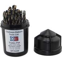 Jeu de forets de m&eacute;canicien 2 tons 29 mcx, Acier rapide Air Extreme Inc.